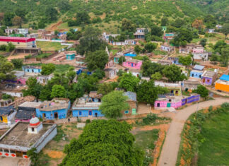 Chanderi - India ikonikus szári szövő klasztere