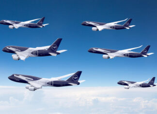 A Lufthansa 100 éves születésnapi flottát mutat be Lufthansa légitársaság 100 éves, boeing, airbus repülőgép