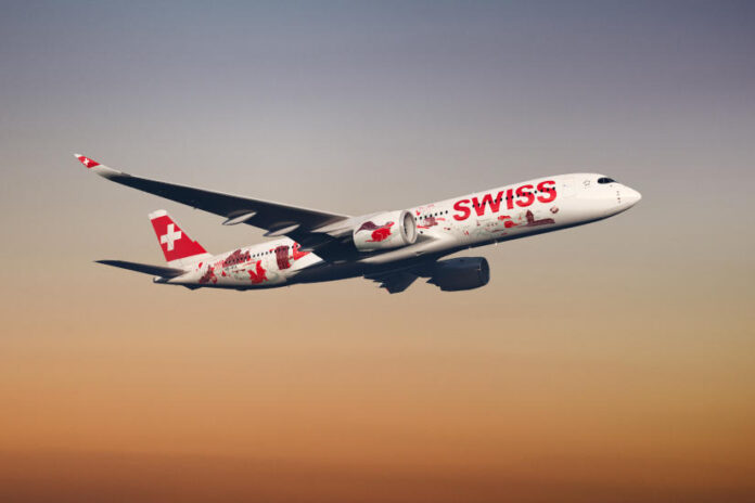 Swiss Air Lines International légitársaság, Airbus A350 - turisztika Swiss Air Lines International légitársaság, Airbus A350 - turisztika