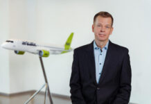 Erno Hildén airBaltic légitársaság CEO - turisztika személyi hírek