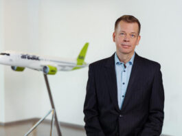 Erno Hildén airBaltic légitársaság CEO - turisztika személyi hírek