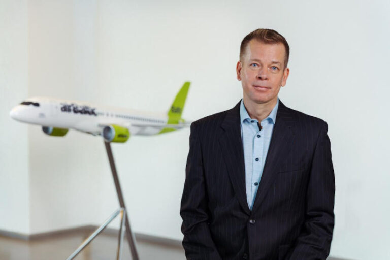 Erno Hildén airBaltic légitársaság CEO - turisztika személyi hírek