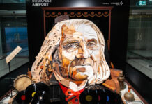 Liszt Ferenc installáció Budapest Airport - turisztika