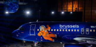 Brussles Airlines, home of Tintin, légitársaság