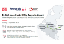 Deutsche Bahn és Brussels Airlines codeshare megállapodás, Brussels Airport