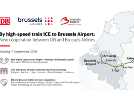 Deutsche Bahn és Brussels Airlines codeshare megállapodás, Brussels Airport