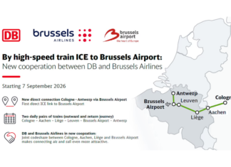 Deutsche Bahn és Brussels Airlines codeshare megállapodás, Brussels Airport