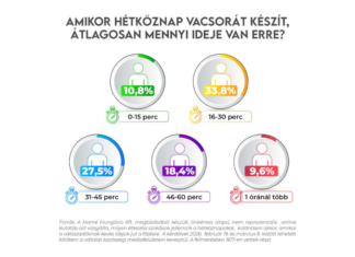 Gyors étkezés felmérés - infografika, gasztronómia