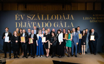 Az Év Szállodája 2025 díj nyertesei