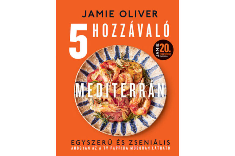 Jamie Oliver 5 hozzávaló mediterrán receptek - könyvismertető