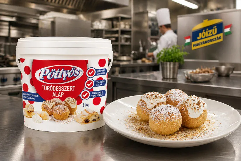 Pöttyös Túródesszert Alap a vendéglátás - gasztronómia