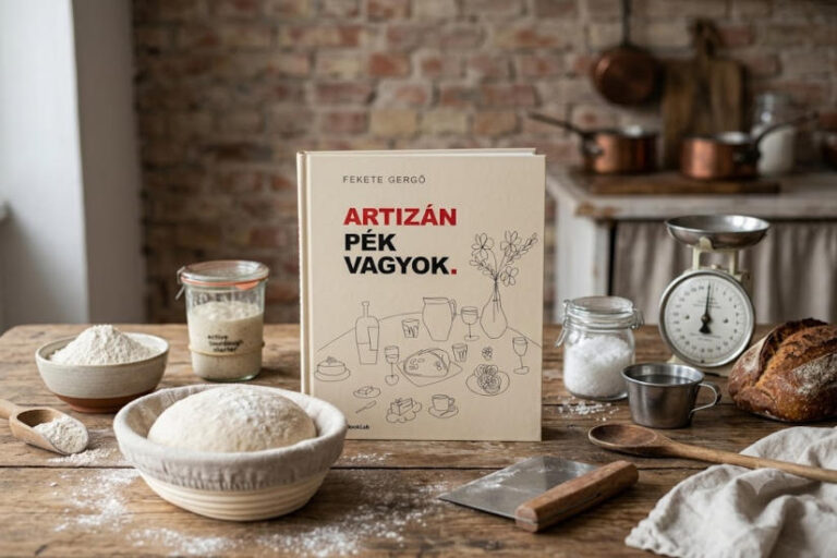 Fekete Gergő Artizán pék vagyok - gasztro könyvajánló