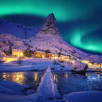 Nordland, Lapland - északi fény - tursiztikai desztináció