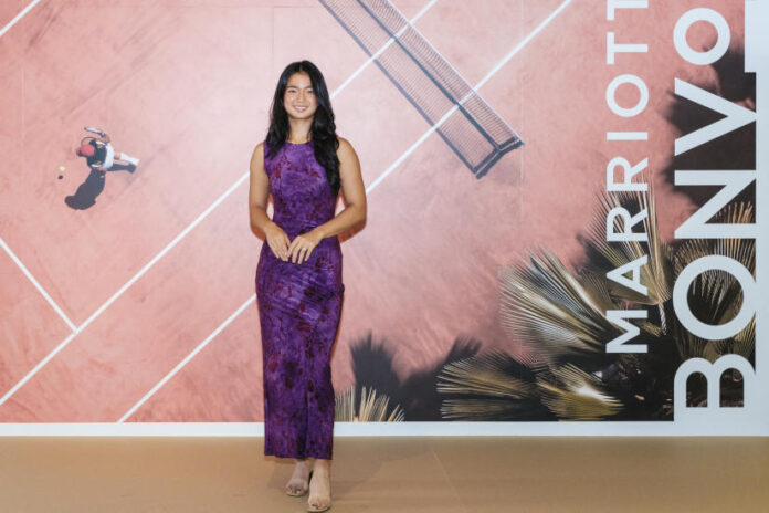 Alex Eala, Marriott Bonvoy Australian Open 2027 - szálloda marketing