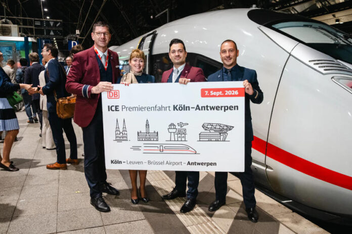 Deutsche Bahn ICE Brussels Airport közvetlen ICE-kapcsolat